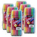 Sargent Art Bullet Markers, Fine Line, 12 Colors Per Set, 72PK 221493